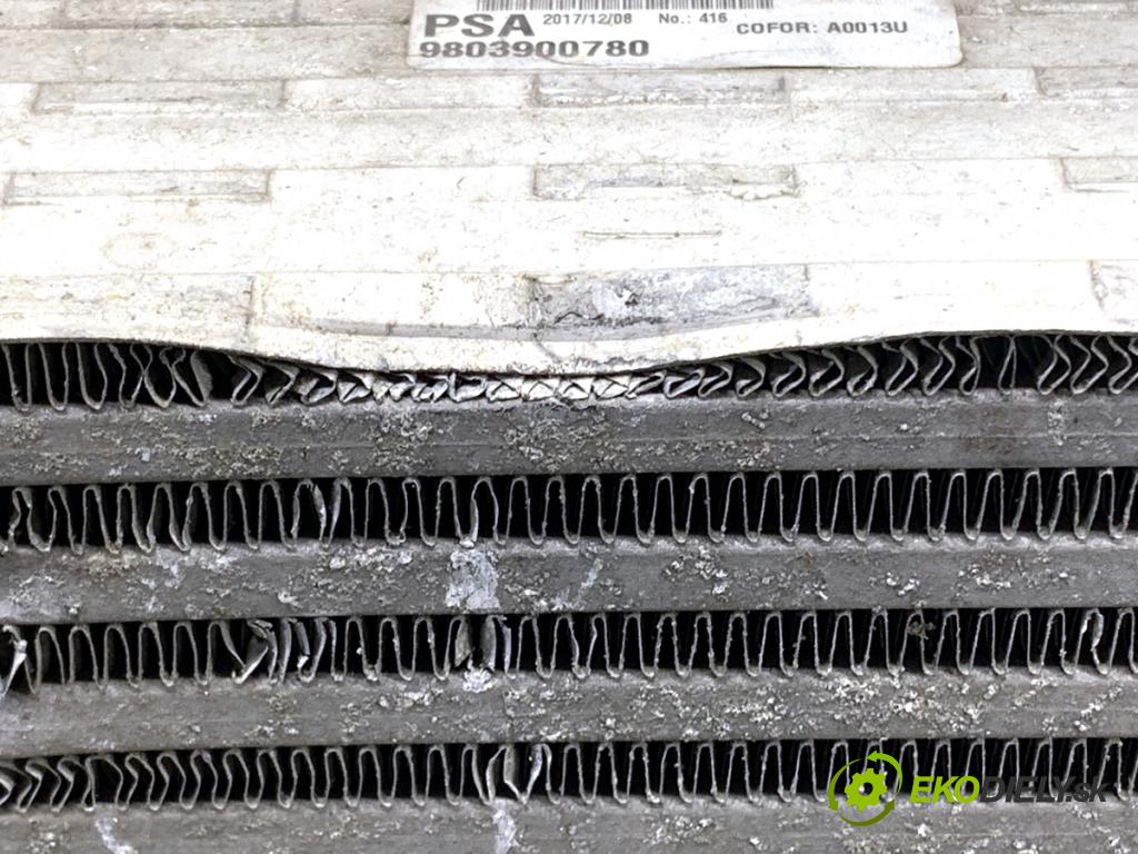 CITROEN C3 III liftback 2018 81 kW 1.2 PURETECH 110 1199 intercooler 9803900780 (Intercooler (chladič nasávaného vzduchu))