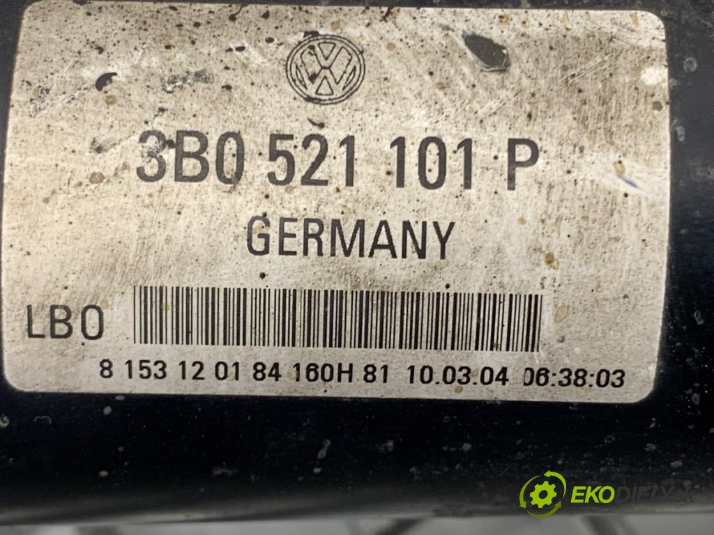 VW PASSAT B5 FL sedan 2004 132 kW 2.5 TDI 4motion 2496 Kardaň, hriadeľ hnací zad 3B0521101P (Kardaňový hriadeľ)