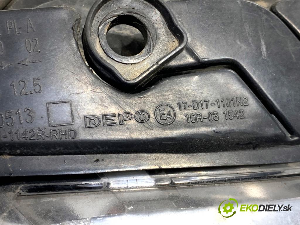 VW PASSAT B5 FL sedan 2004 132 kW 2.5 TDI 4motion 2496 Svetlomet pravy predný