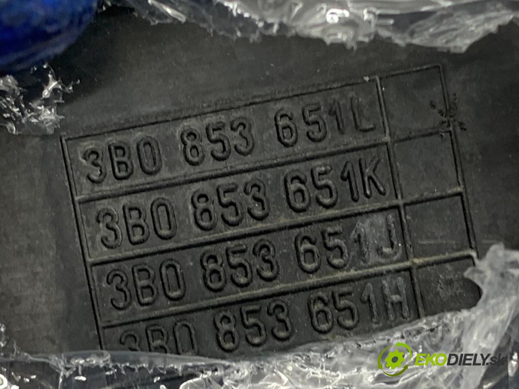 VW PASSAT B5 FL sedan 2004 132 kW 2.5 TDI 4motion 2496 mřížka maska 3B0853651L (Přední mřížka (maska chladiče))