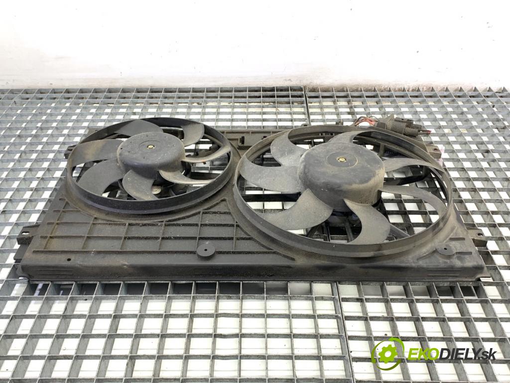 AUDI A3 8P liftback 2004 77 kW 1.9 TDI 1896 Ventilátor chladiča 1K0953519 8P0953513 (Ventilátor)