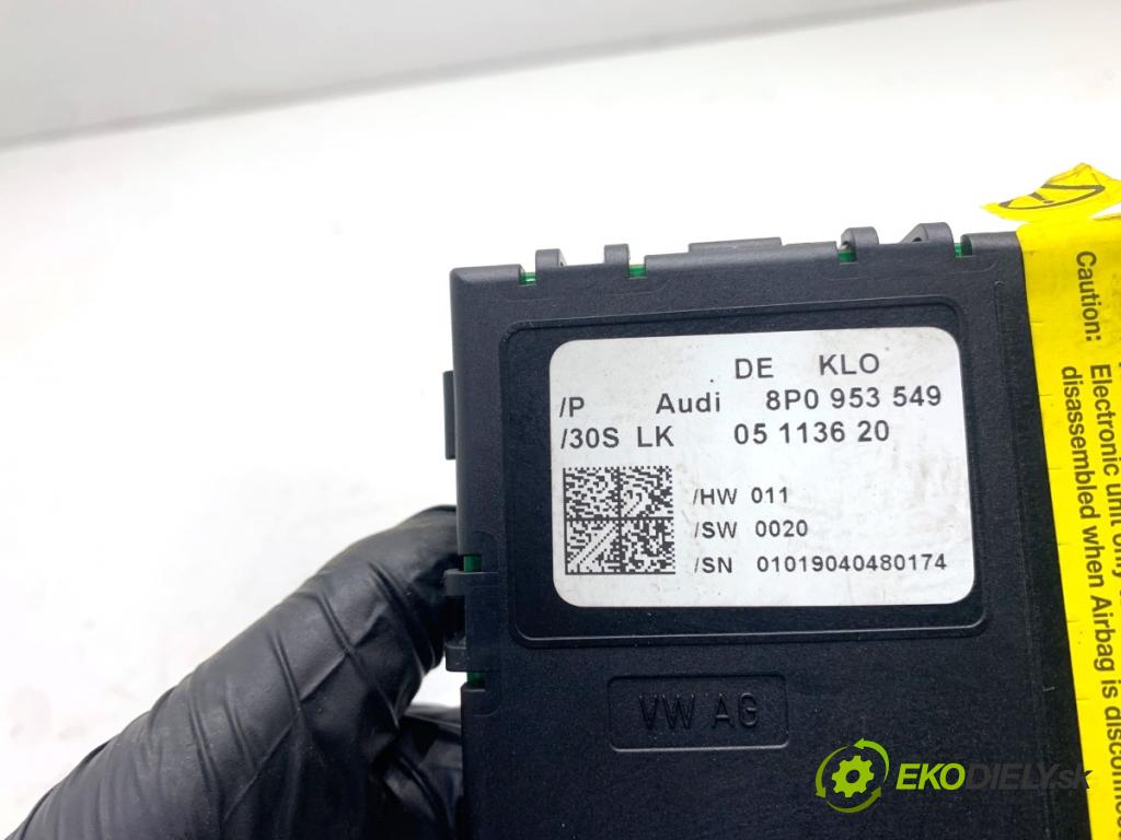 AUDI A3 8P liftback 2004 77 kW 1.9 TDI 1896 Snímač uhlu uhlu 8P0953549
