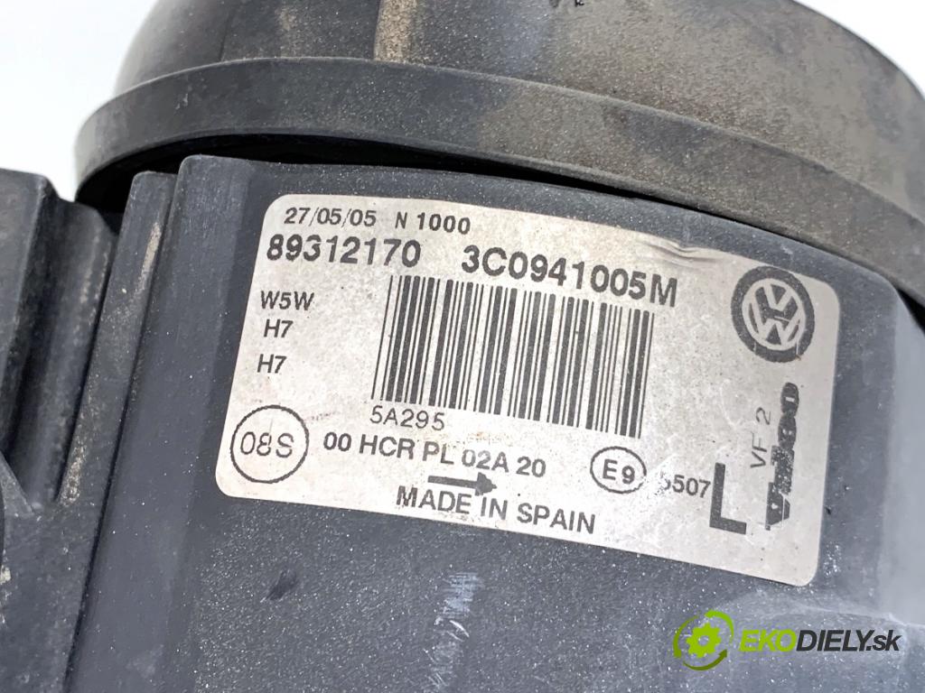 VW PASSAT B6 sedan 2005 110 kW 2.0 FSI 1984 Svetlomet ľavy predný 3C0941005M