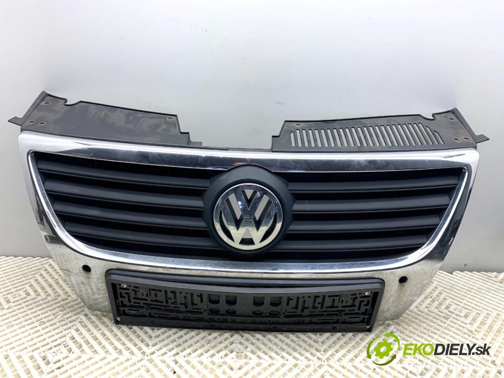 VW PASSAT B6 sedan 2005 110 kW 2.0 FSI 1984 mřížka maska 3C0853651B (Přední mřížka (maska chladiče))