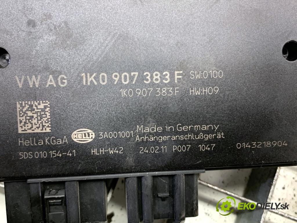 SKODA SUPERB II Kombi 2011 103 kW 2.0 TDI 1968 Hák ťažné zariadenie 3T0803881B (Ťažné zariadenie)