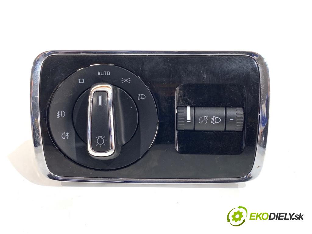 SKODA SUPERB II Kombi 2011 103 kW 2.0 TDI 1968 spínač světel 3T0941431B