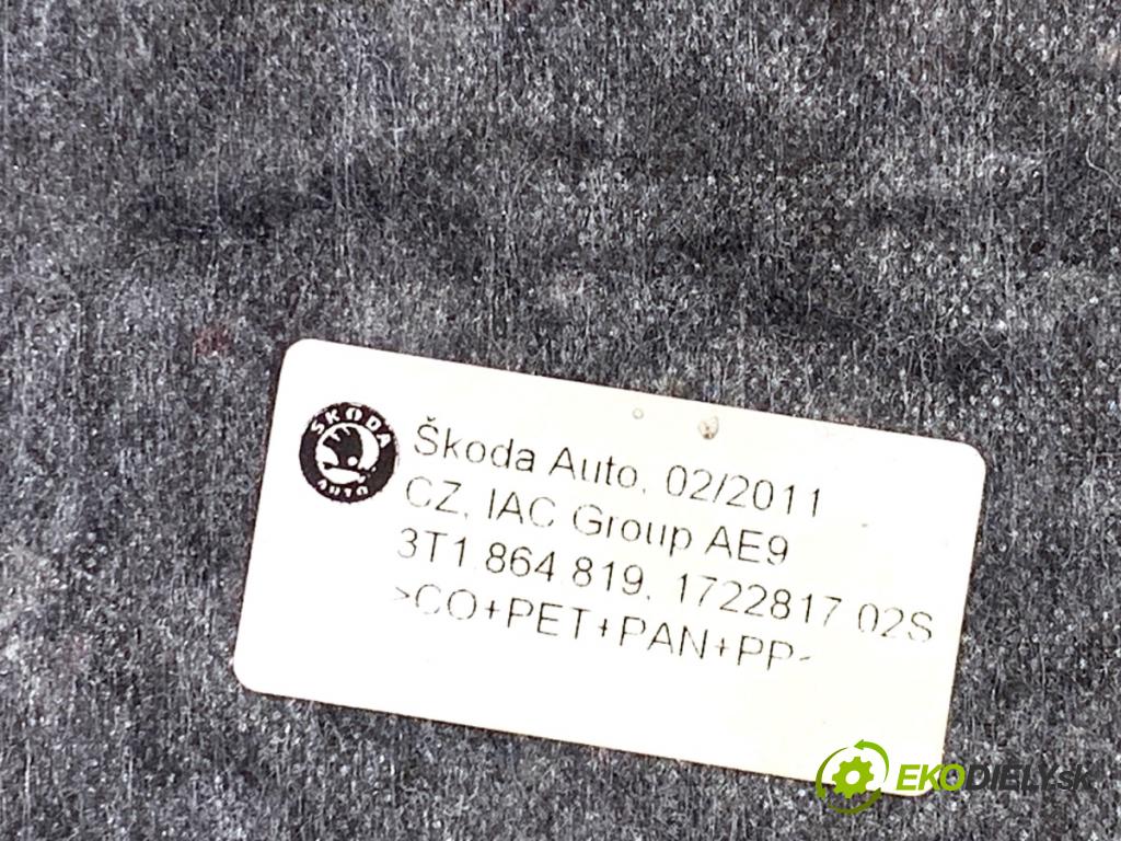 SKODA SUPERB II Kombi 2011 103 kW 2.0 TDI 1968 přihrádka kastlík spolujezdce 3T1864819 (Přihrádka (kastlík))