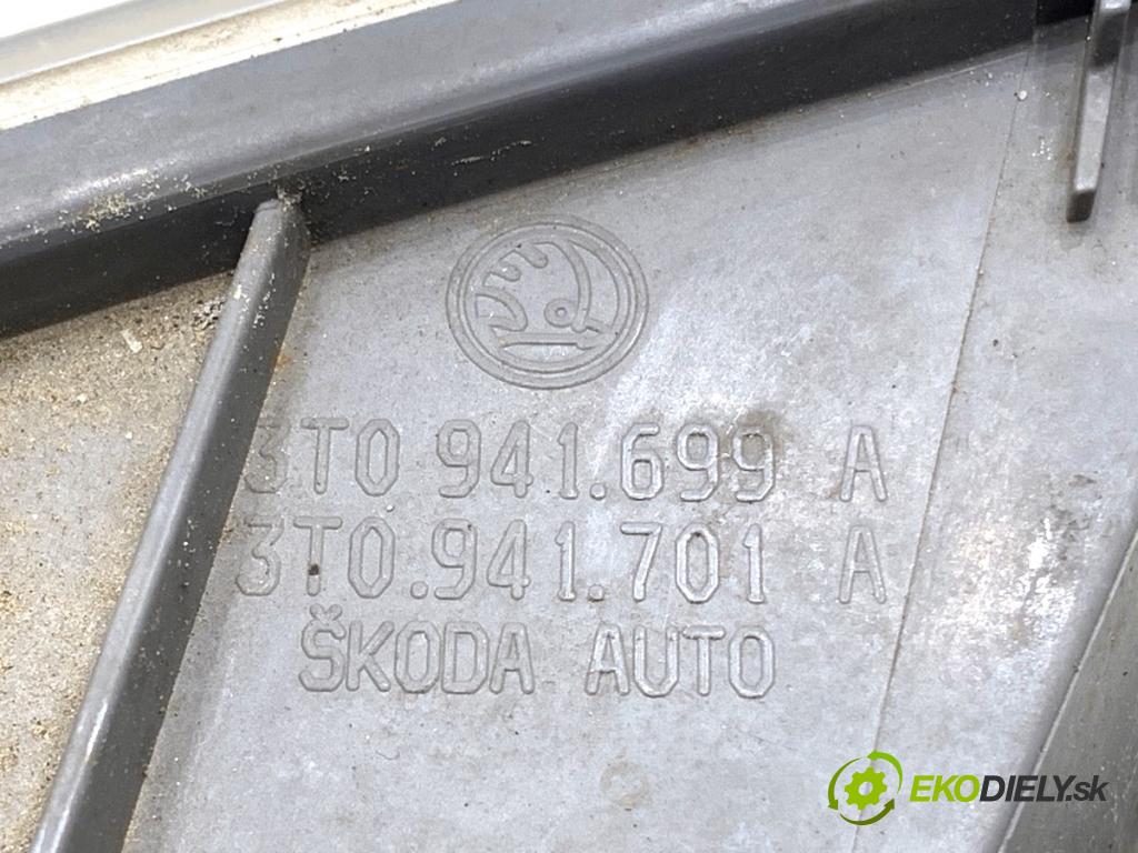SKODA SUPERB II Kombi 2011 103 kW 2.0 TDI 1968 Hmlové svetlo, hmlovka ľavy predný 3T0941699A