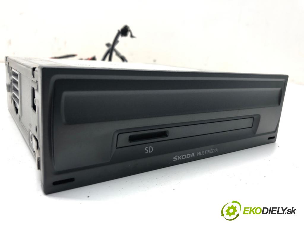 SKODA OCTAVIA III Kombi 2016 110 kW 1.4 TSI 1395 čítač navigácie 5Q0035840A (Elektrosúčasti ostatné)