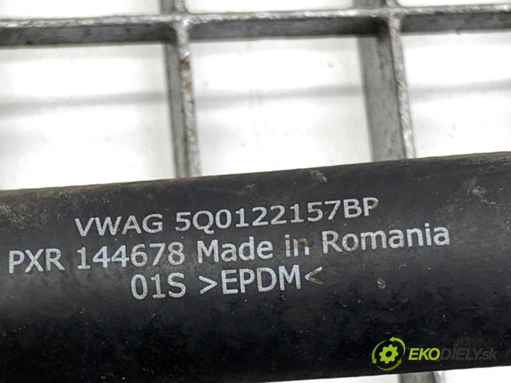 SKODA OCTAVIA III Kombi 2016 110 kW 1.4 TSI 1395 Rúra vody Obal termostatu 1K0121087Q 5Q0122291AK