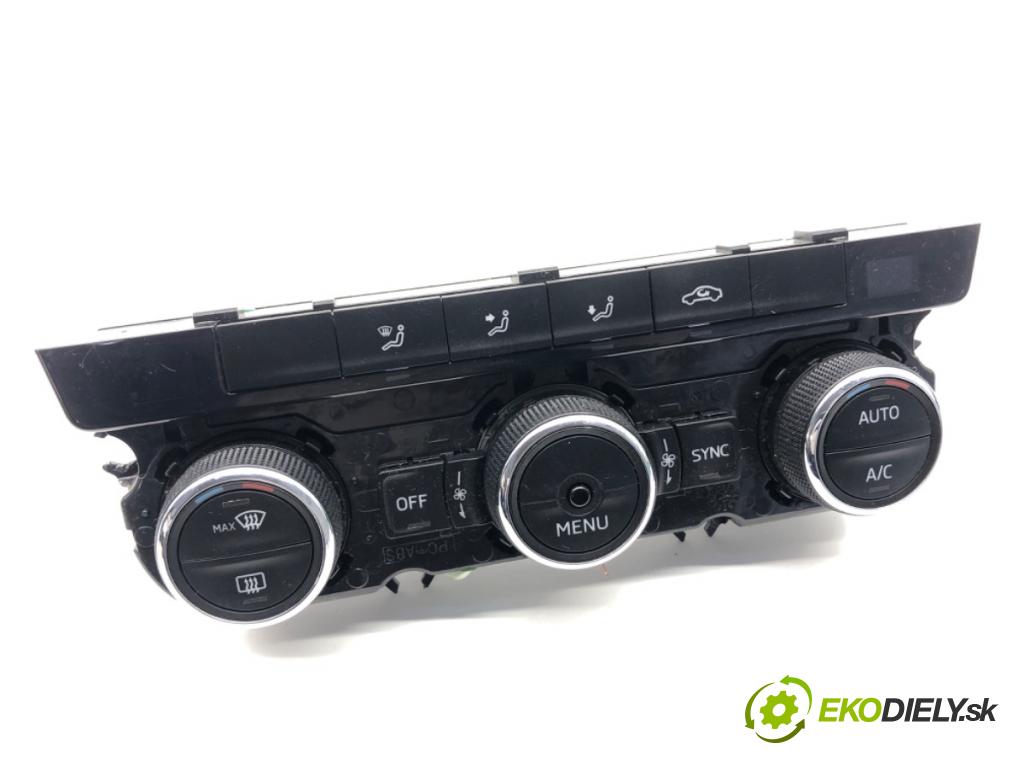 SKODA OCTAVIA III Kombi 2016 110 kW 1.4 TSI 1395 Panel ovládania kúrenia 5E0907044Q (Prepínacie páčky pod volantom)