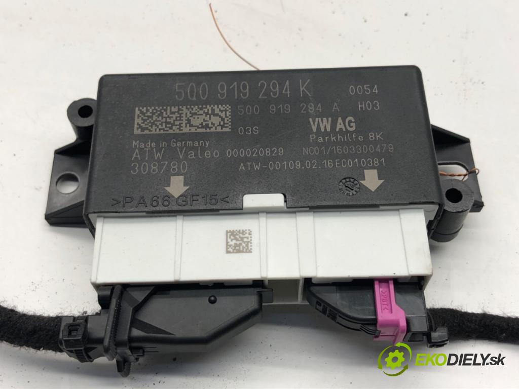 SKODA OCTAVIA III Kombi 2016 110 kW 1.4 TSI 1395 modul PDC 5Q0919294K (Řídící jednotka ostatní)