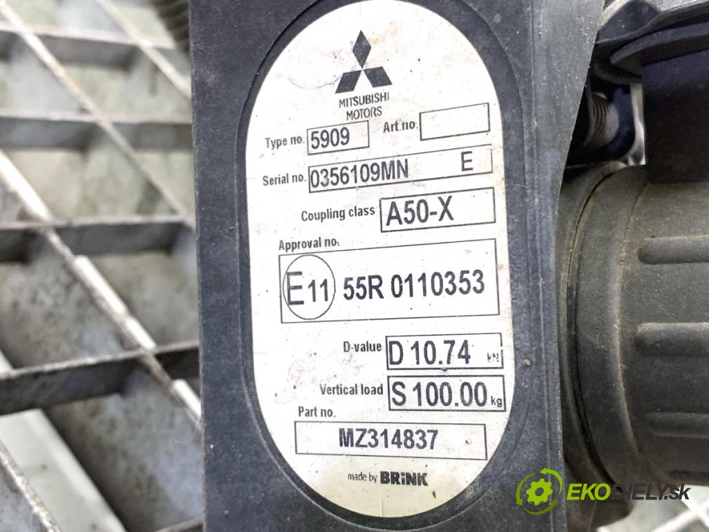 MITSUBISHI OUTLANDER III SUV 2015 89 kW 2.0 Hybrid 4WD (GG2W) 1998 Hák ťažné zariadenie MZ314837 (Ťažné zariadenie)