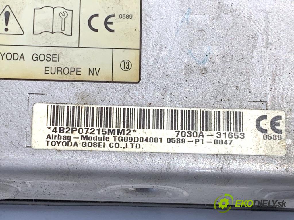 MITSUBISHI OUTLANDER III SUV 2015 89 kW 2.0 Hybrid 4WD (GG2W) 1998 AirBag koleno: 7030A-31653