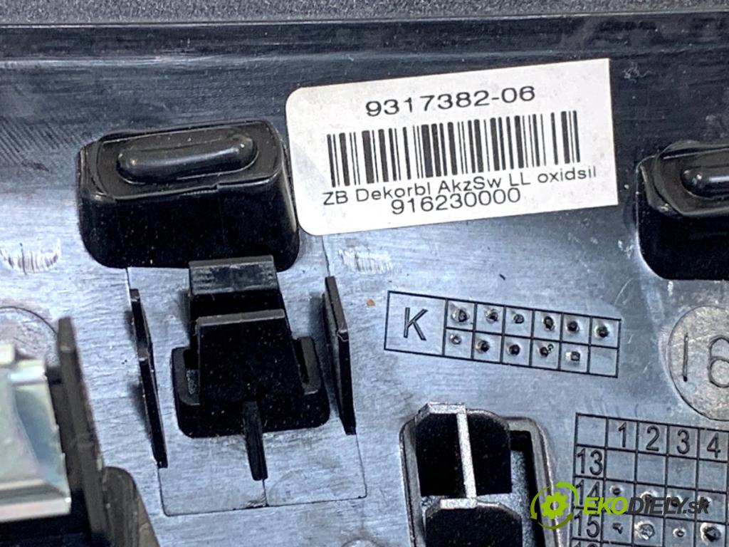 BMW F45 nadwozie wielkoprzestrzenne (MPV) 2016 110 kW 218 d 1995 Lišta kryt 9317382 (Lišta)