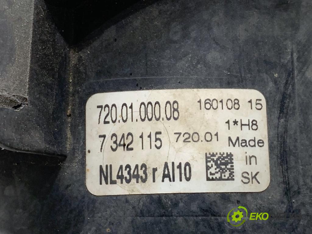 BMW F45 nadwozie wielkoprzestrzenne (MPV) 2016 110 kW 218 d 1995 Hmlové svetlo, hmlovka ľavy predný 7342115