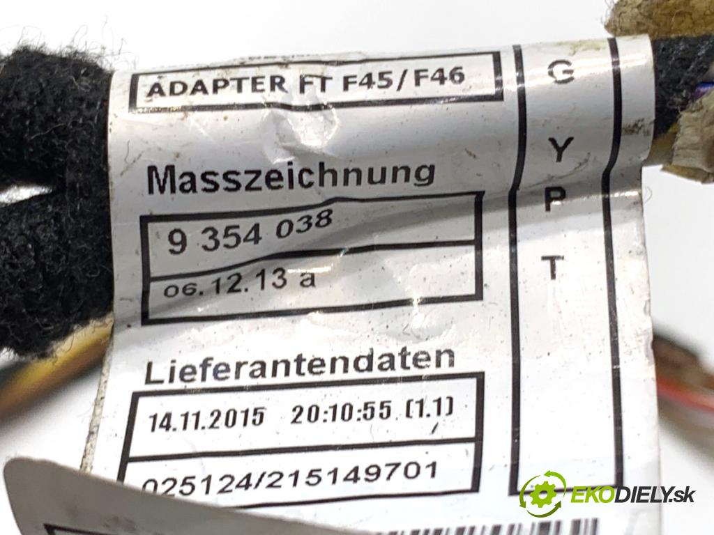 BMW F45 nadwozie wielkoprzestrzenne (MPV) 2016 110 kW 218 d 1995 Káblovačka Dvere predný ľavy