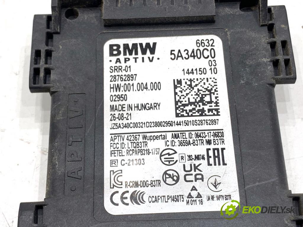 BMW G21 Kombi 2021 140 kW 320 d Mild-Hybrid 1995 ASISTENT: PASA rýchlosti RADAR: 5A340C0