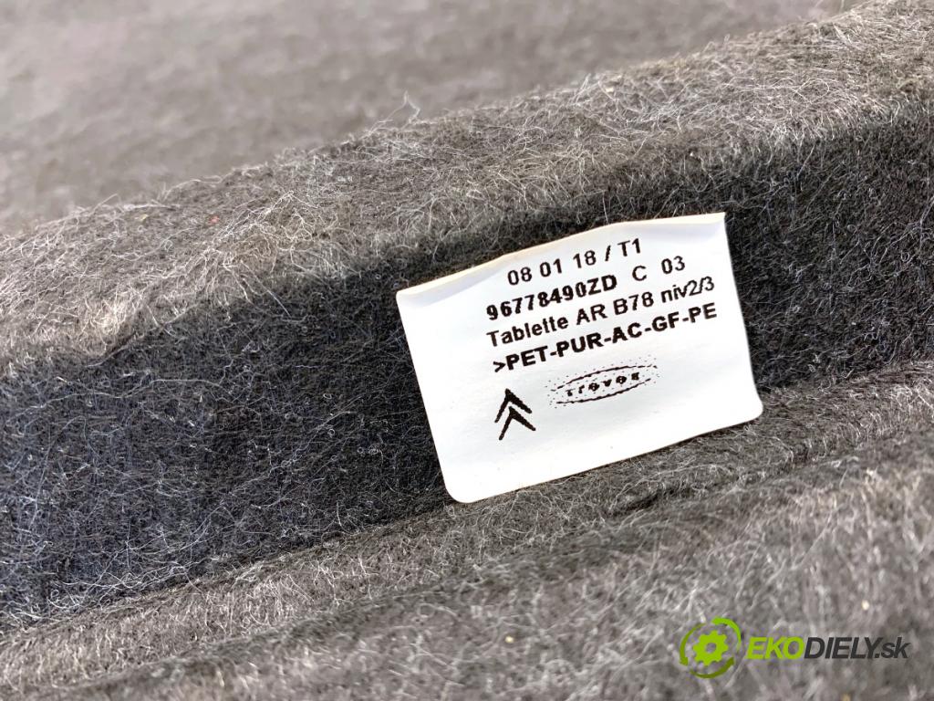CITROEN C4 PICASSO II nadwozie wielkoprzestrzenne (MPV) 2018 88 kW 1.6 BlueHDi 120 1560 Pláto zad 96778490ZD
