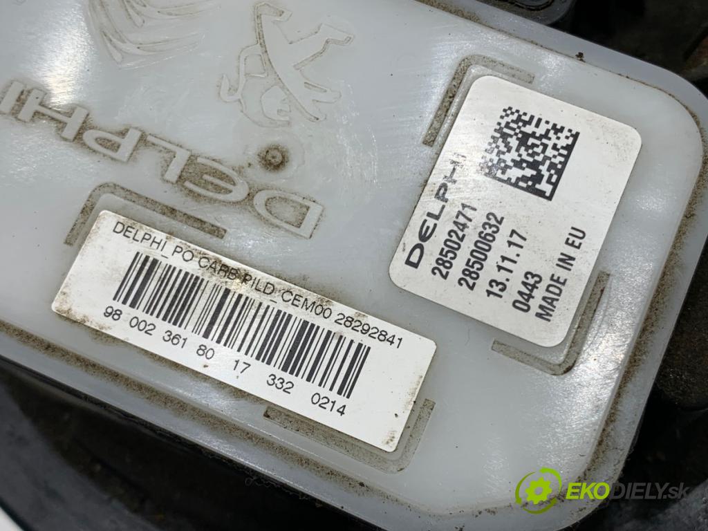CITROEN C4 PICASSO II nadwozie wielkoprzestrzenne (MPV) 2018 88 kW 1.6 BlueHDi 120 1560 Pumpa paliva 9800236180