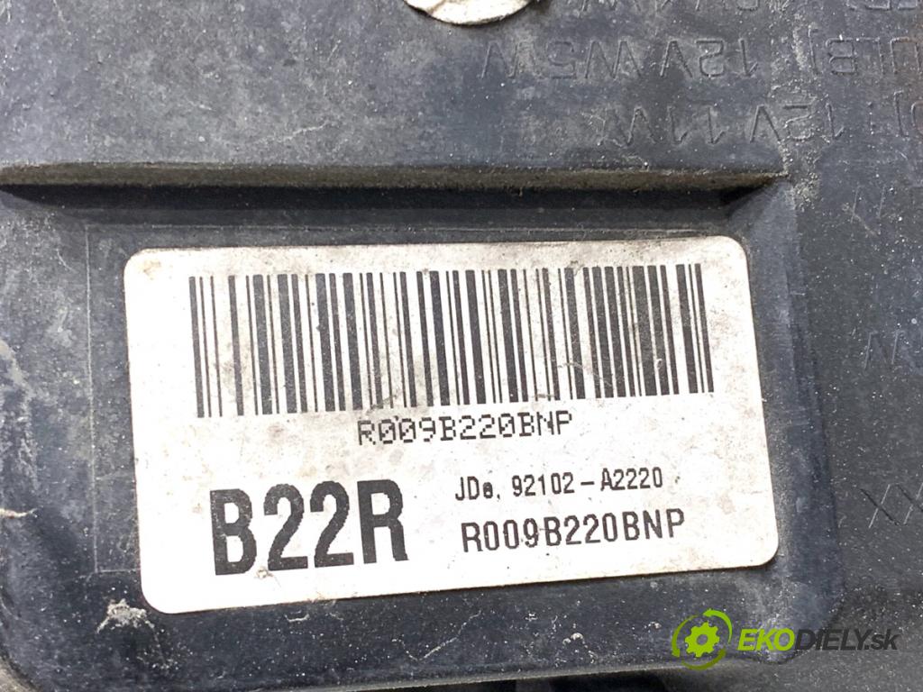 KIA CEED Kombi 2015 81 kW 1.6 CRDi 110 1582 Svetlomet pravy predný 92102-A2220