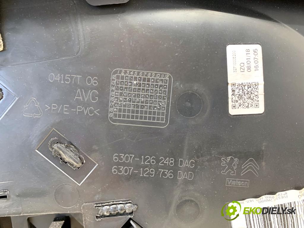 CITROEN C4 PICASSO II nadwozie wielkoprzestrzenne (MPV) 2018 88 kW 1.6 BlueHDi 120 1560 čalúnenie Dvere ľavy predný