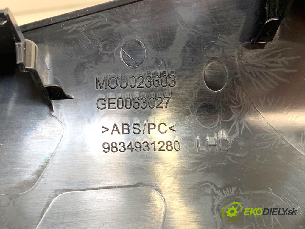 OPEL MOKKA SUV 2022 96 kW 1.2 (76) 1199 lišty kryt 9835986880 9834926980 (Lišta)