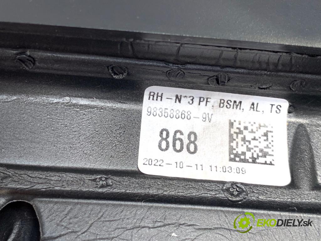 OPEL MOKKA SUV 2022 96 kW 1.2 (76) 1199 Spätné zrkadlo pravy