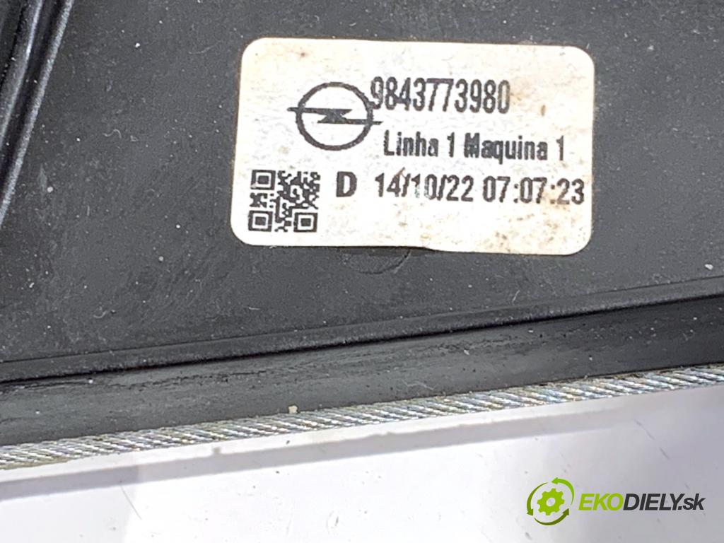 OPEL MOKKA SUV 2022 96 kW 1.2 (76) 1199 Mechanizmus okna pravy zad 9843773980
