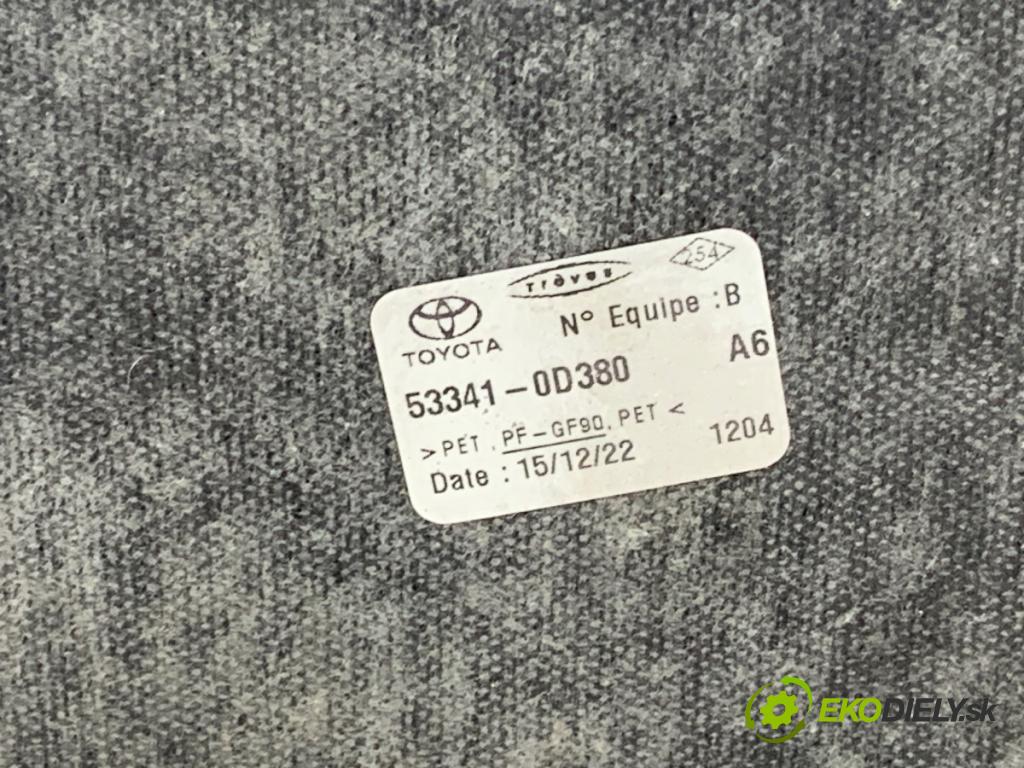 TOYOTA YARIS IV SUV 2022 68 kW 1.5 Hybrid (MXPJ10) 1490 Odhlučnenie kapoty 53341-0D380