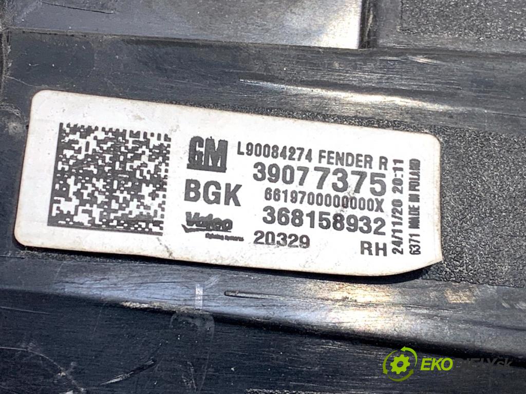 OPEL ASTRA K Kombi 2020 90 kW 1.5 CRDI (35) 1496 světlo pravý zadní část 39077375