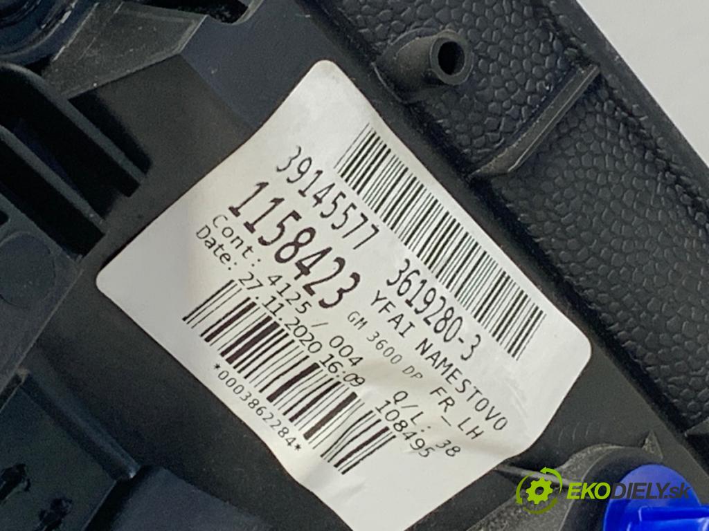 OPEL ASTRA K Kombi 2020 90 kW 1.5 CRDI (35) 1496 čalúnenie Dvere ľavy predný