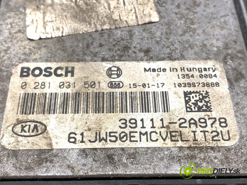 KIA CEED Kombi 2015 81 kW 1.6 CRDi 110 1582 riadiaca jednotka Motor 39111-2A978 (Riadiaca jednotka)