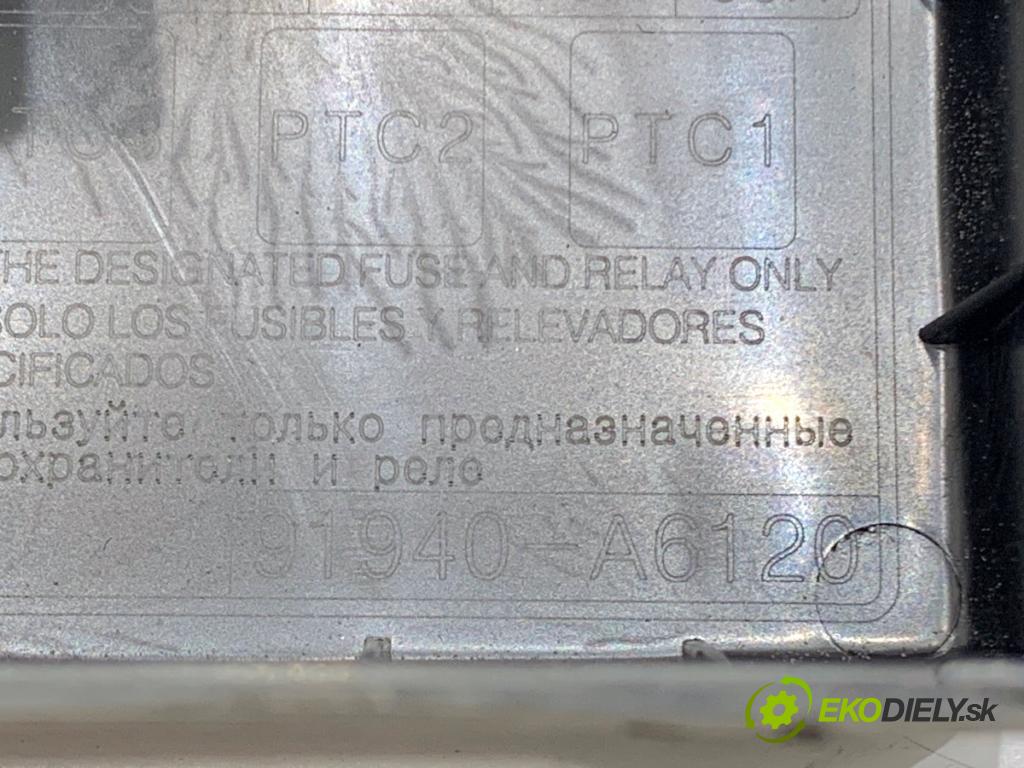 KIA CEED Kombi 2015 81 kW 1.6 CRDi 110 1582 Skrinka poistková 91940-A6120 (Poistková skrinka)