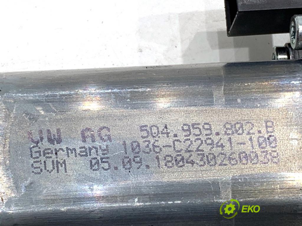 VW PASSAT B8 sedan 2018 110 kW 2.0 TDI 1968 Mechanizmus okna pravy predný 3G0837462C