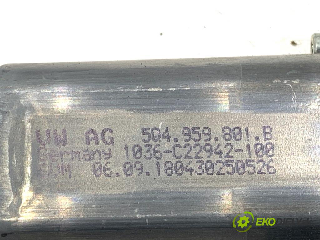 VW PASSAT B8 sedan 2018 110 kW 2.0 TDI 1968 Mechanizmus okna ľavy predný 3G0837461C