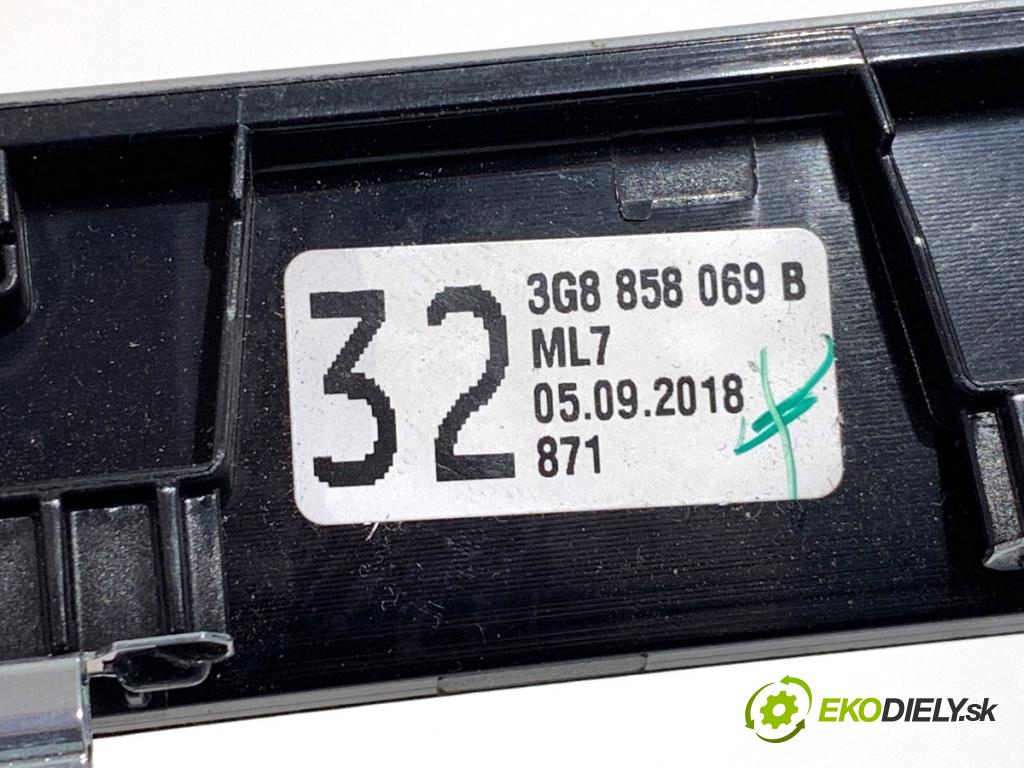 VW PASSAT B8 sedan 2018 110 kW 2.0 TDI 1968 lišty kryt 3G1853262AB 3G8858069B (Lišta)