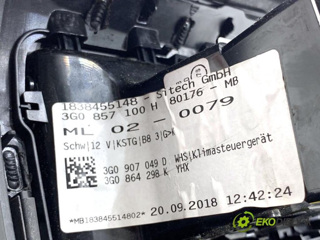 VW PASSAT B8 sedan 2018 110 kW 2.0 TDI 1968 Mriežky kúrenia zad 3G0907049D