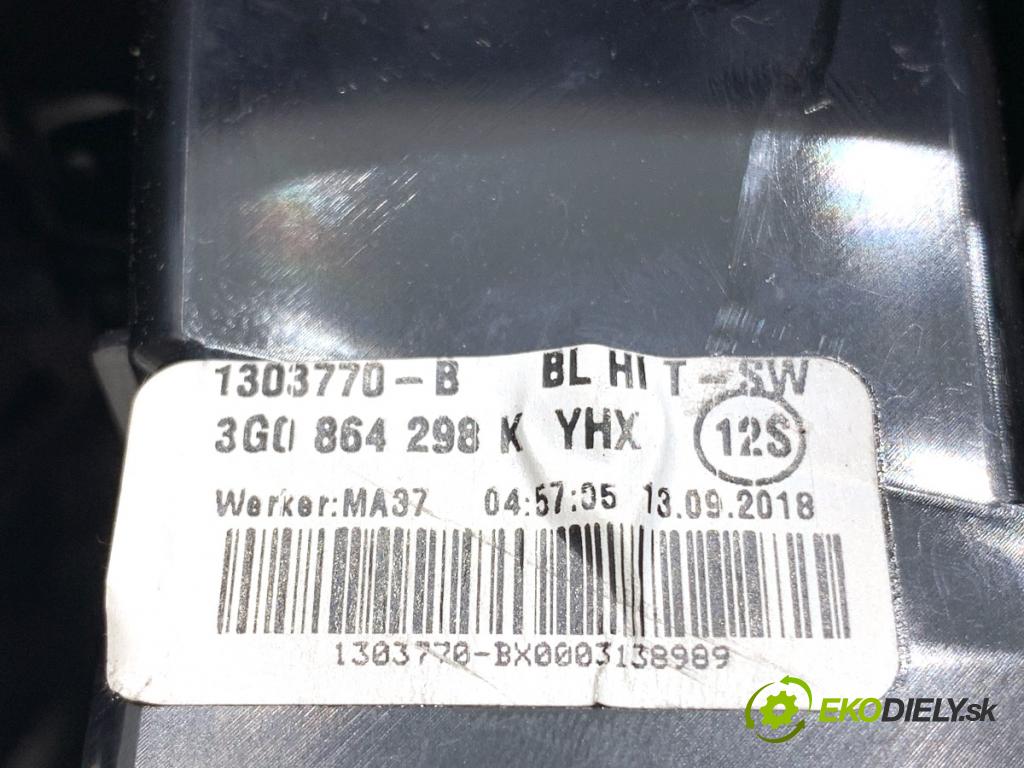 VW PASSAT B8 sedan 2018 110 kW 2.0 TDI 1968 Mriežky kúrenia zad 3G0907049D