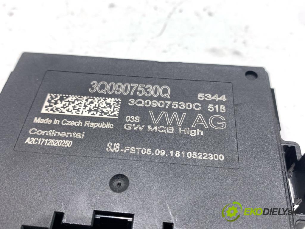 VW PASSAT B8 sedan 2018 110 kW 2.0 TDI 1968 modul GATEWAY 3Q0907530Q