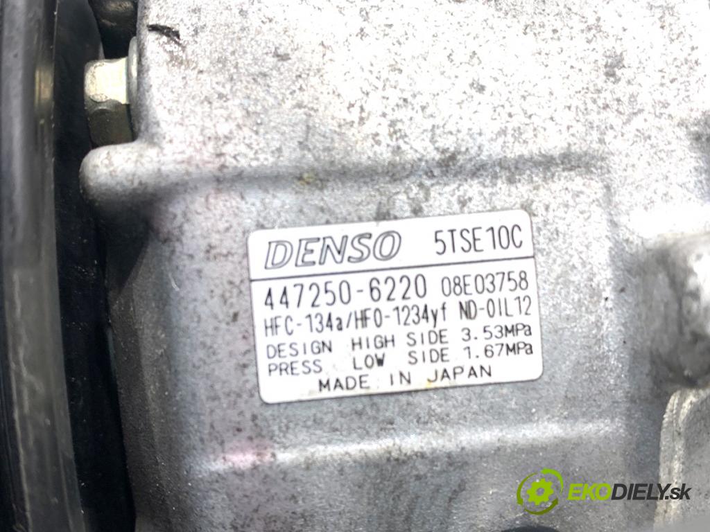 TOYOTA YARIS IV SUV 2021 92 kW 1.5 (MXPB10) 1490 Kompresor klimatizácie 447250-6220 (Kompresor klimatizácie)