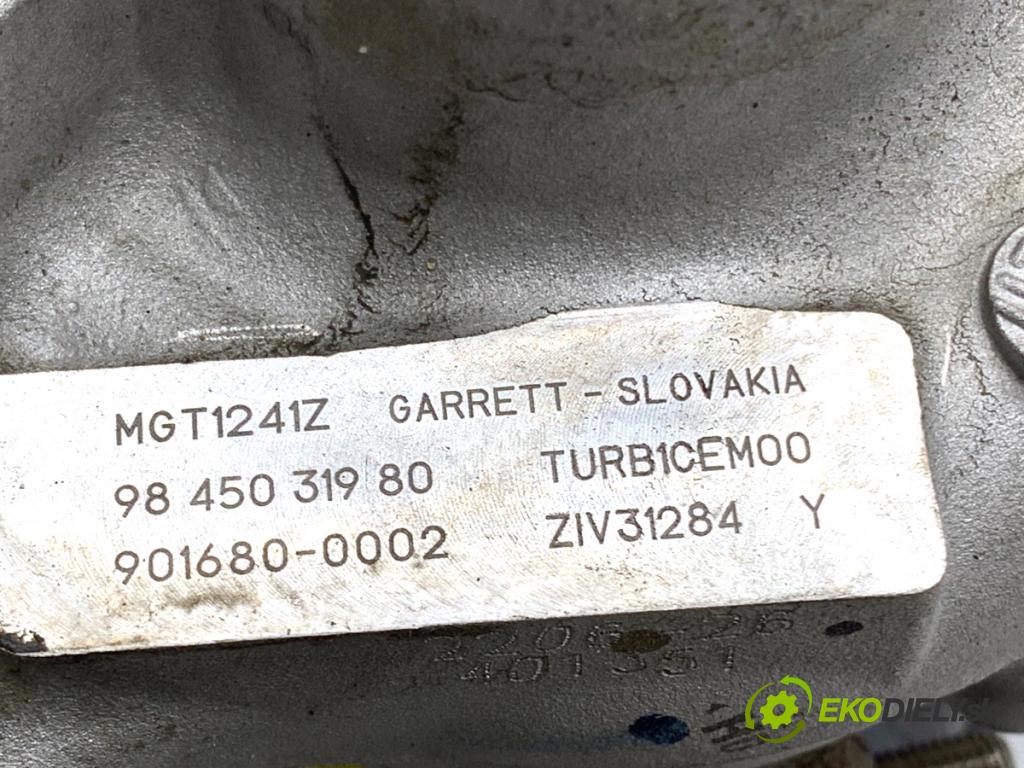OPEL MOKKA SUV 2022 96 kW 1.2 (76) 1199 Turbodúchadlo,turbo 9845031980 (Turbodúchadlo (kompletné))