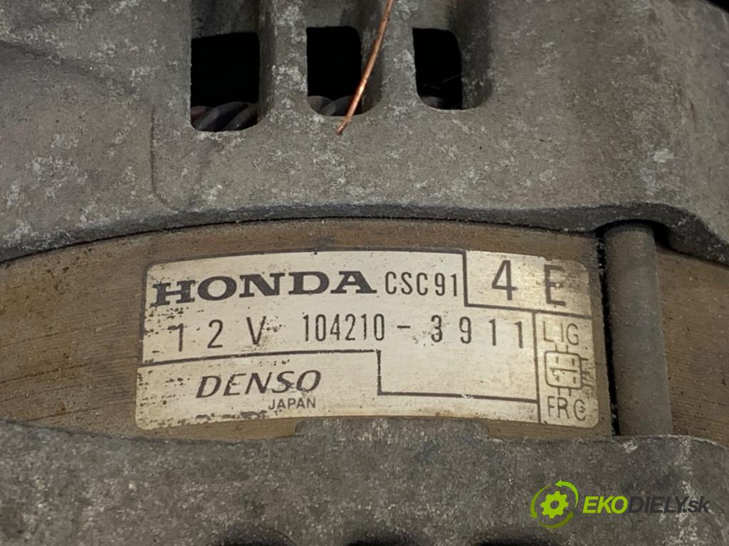 HONDA ACCORD VII sedan 2004 103 kW 2.2 i-CTDi (CN1) 2204 Alternátor 104210-3911 (Alternátor)