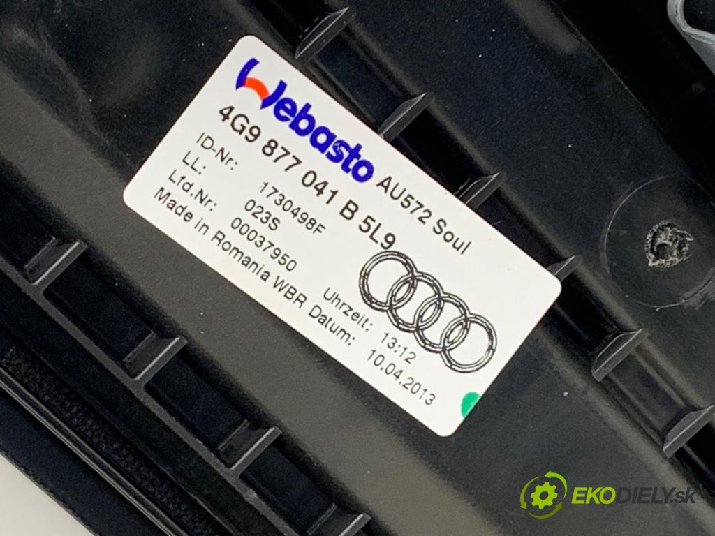 AUDI A6 C7 Kombi 2013 130 kW 2.0 TDI 1968 strešné okno 4G9877041B (Sklo karosérie)
