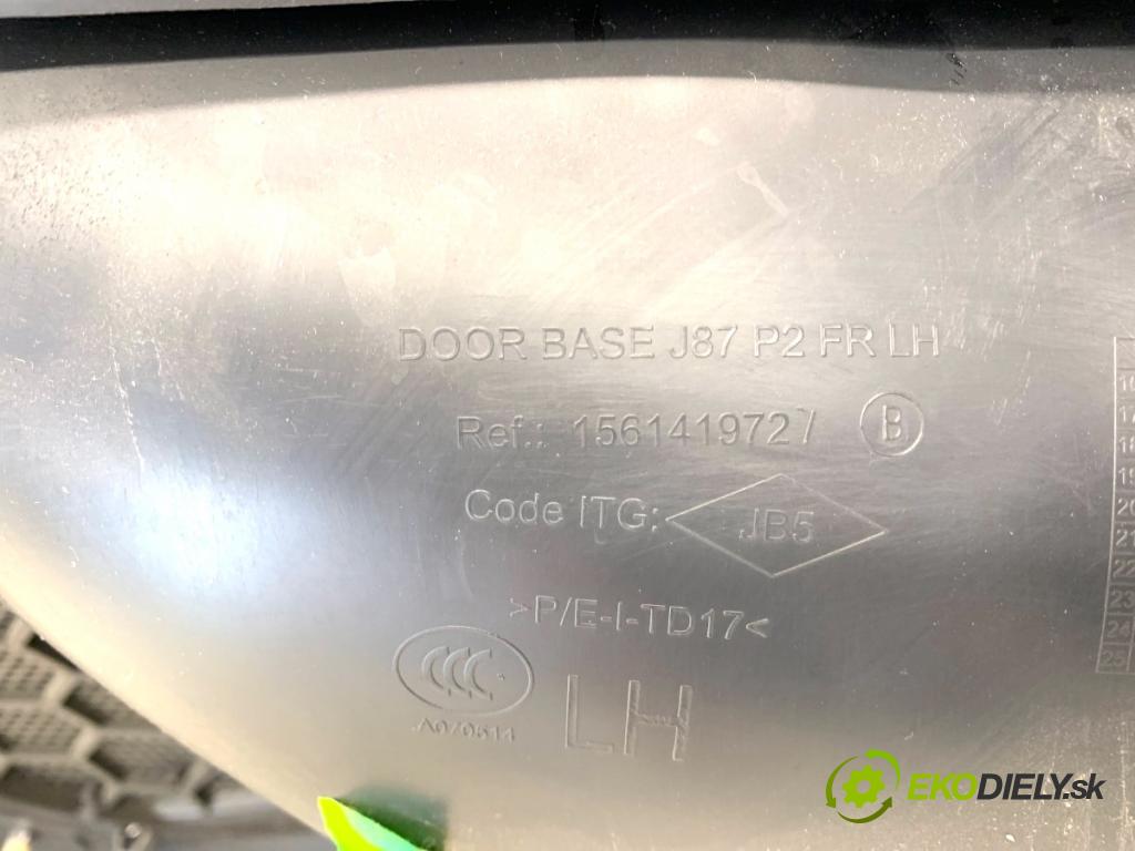 RENAULT CAPTUR I liftback 2017 81 kW 1.5 dCi 110 1461 čalúnenie Dvere ľavy predný