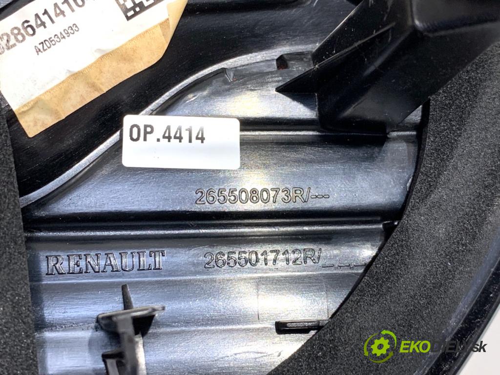 RENAULT CAPTUR I liftback 2017 81 kW 1.5 dCi 110 1461 světlo zadní část pravá vnitřní 265501712R (Klika dveří ostatní)