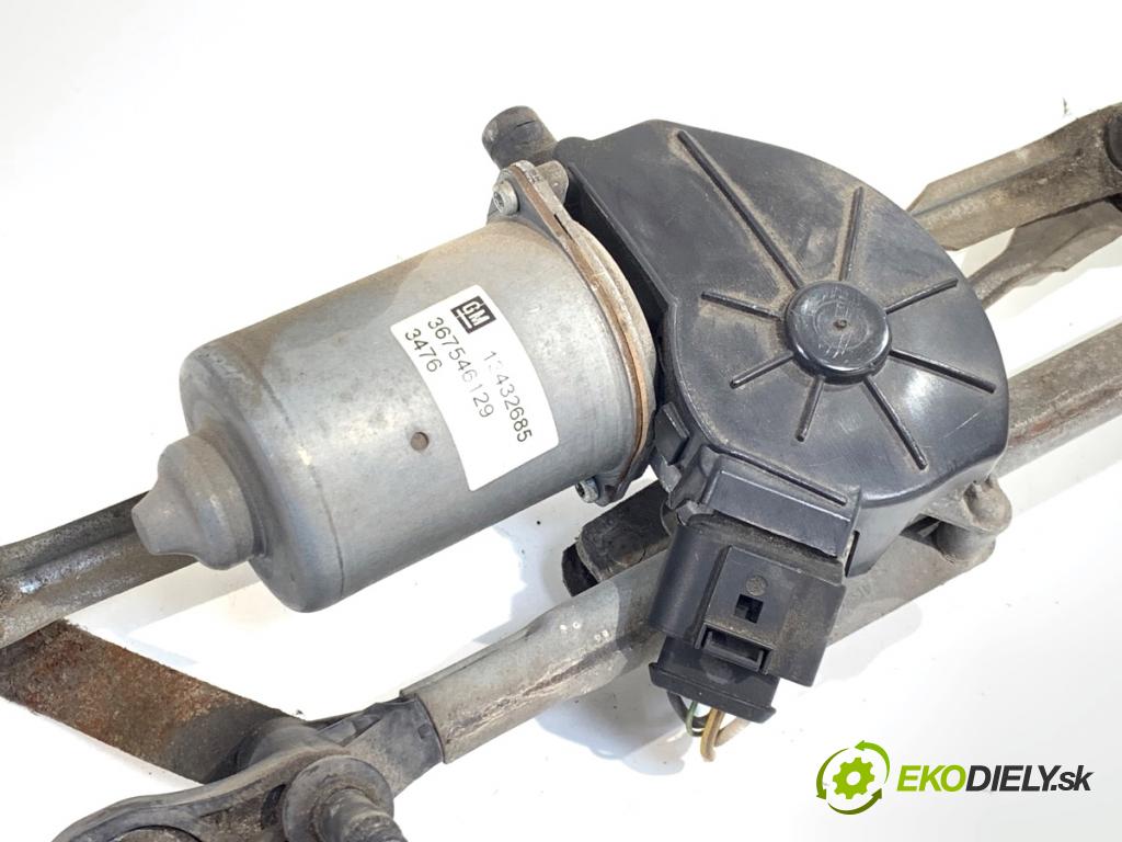OPEL CORSA E liftback 2017 66 kW 1.4 (08, 68) 1398 Mechanizmus stieračov predný 13432685 (Motorček stieračov predný)