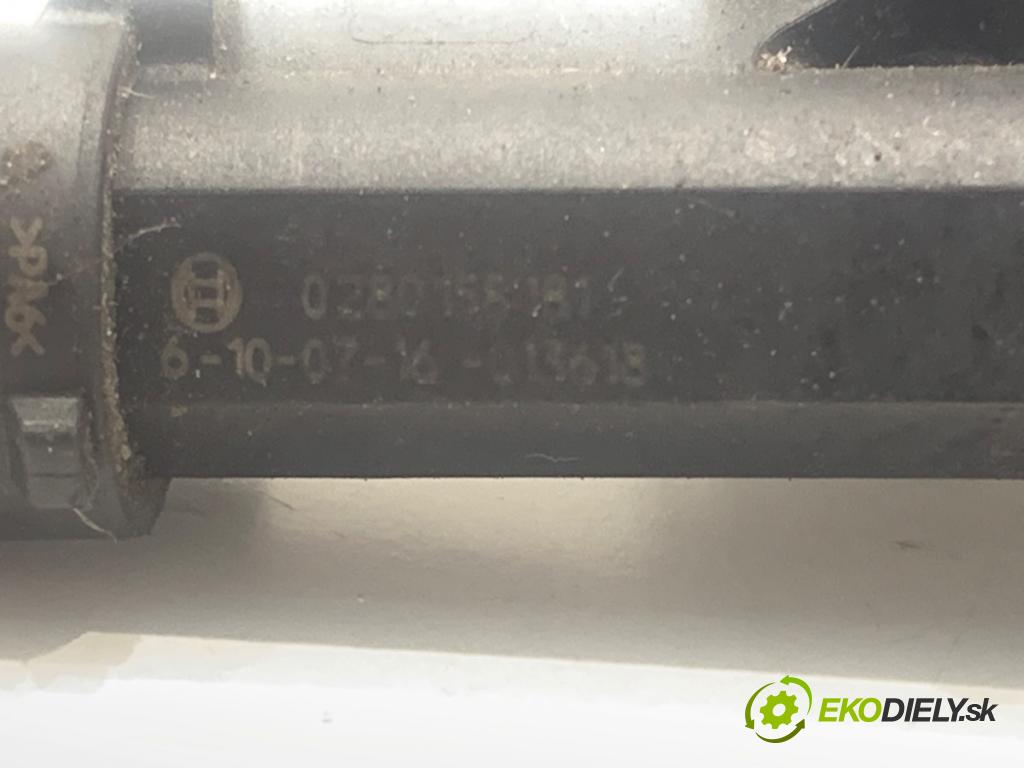 OPEL CORSA E liftback 2017 66 kW 1.4 (08, 68) 1398 lišta vstřikovací 0280158181 (Vstřikovací lišta)
