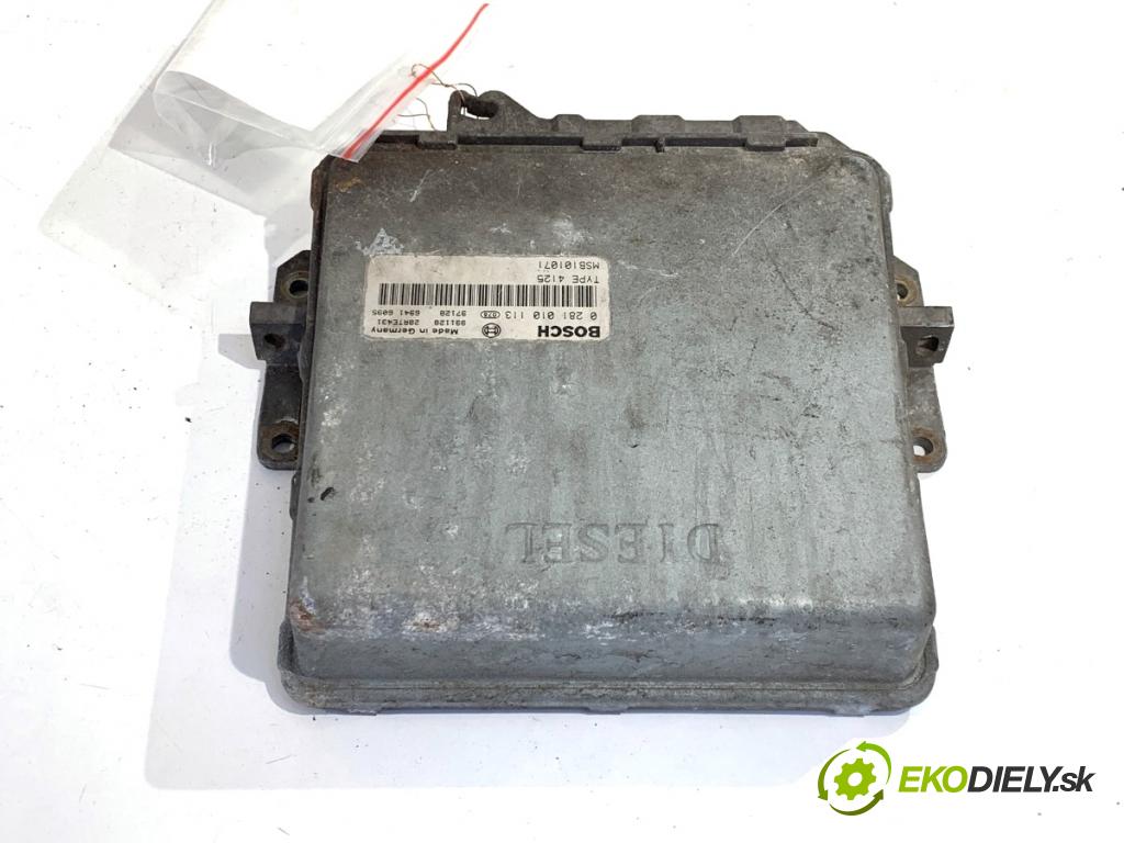 LAND ROVER FREELANDER I samochód terenowy zamknięty 2000 80 kW 2.0 Td4 4x4 1951 riadiaca jednotka Motor 0281010113 (Riadiaca jednotka)