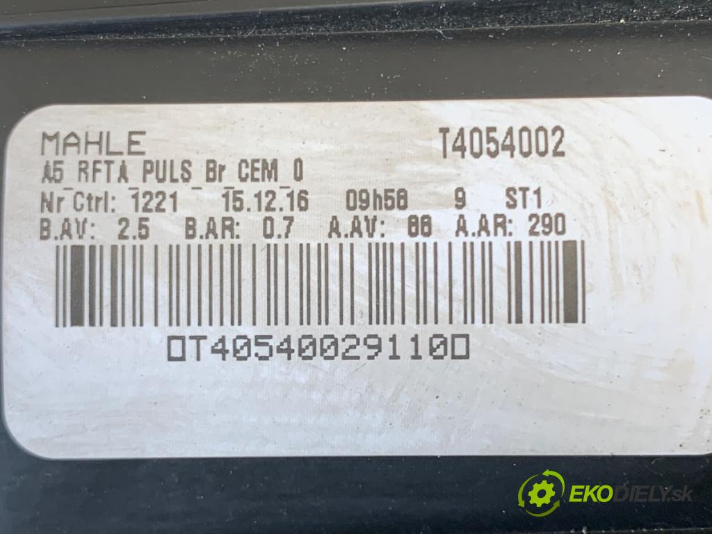 CITROEN C3 II liftback 2017 81 kW 1.2 THP 110 1199 ventilátor kúrenia T4054002